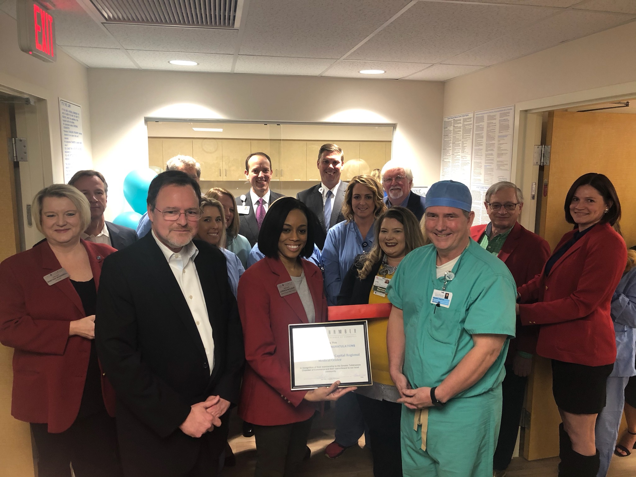 Ribbon Cutting Capital Regional Medical Center Burn Clinic Greater