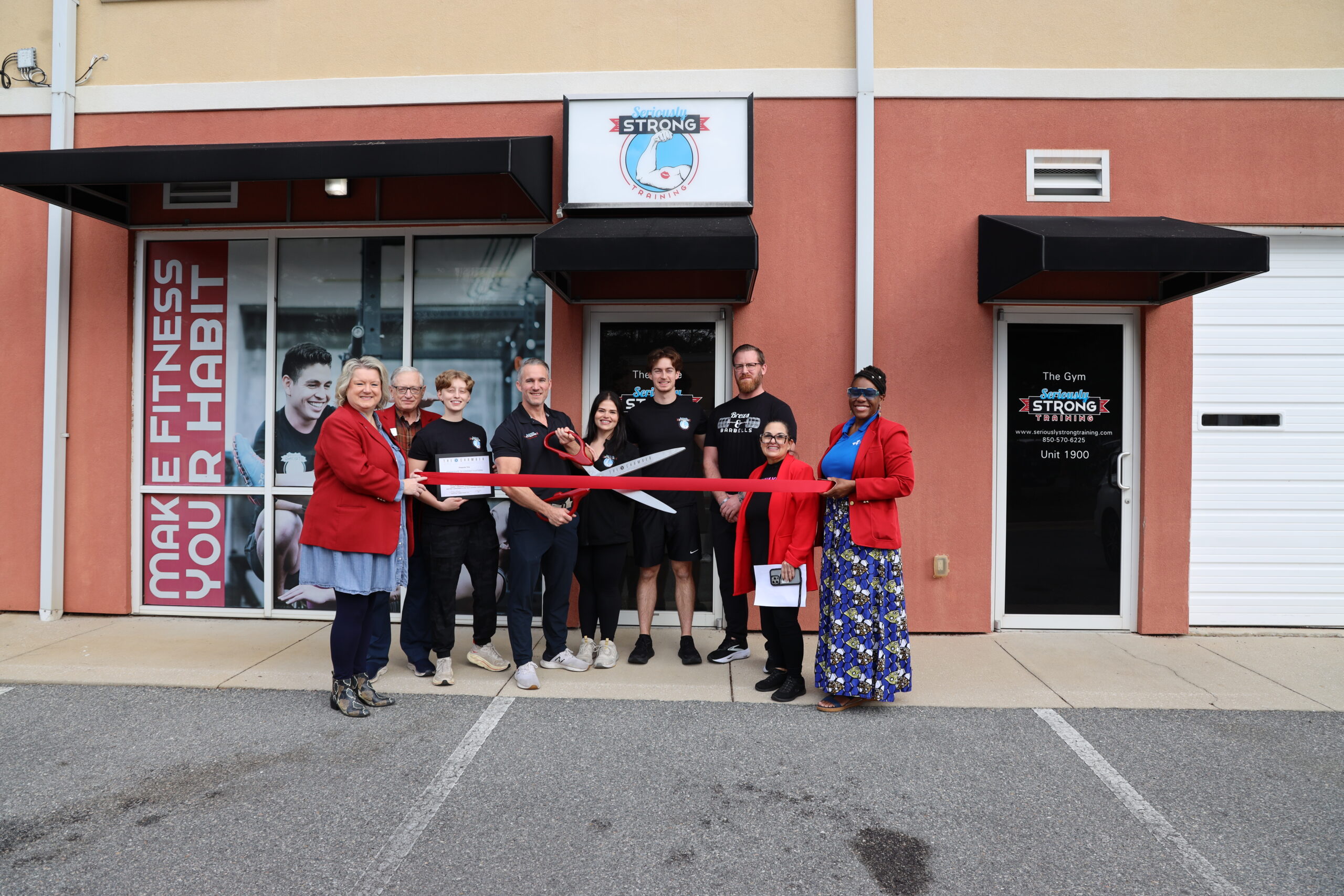 Trainning Center Ribon Ribbon Cutting: Seriously Strong Training Ten Year Anniversary ...